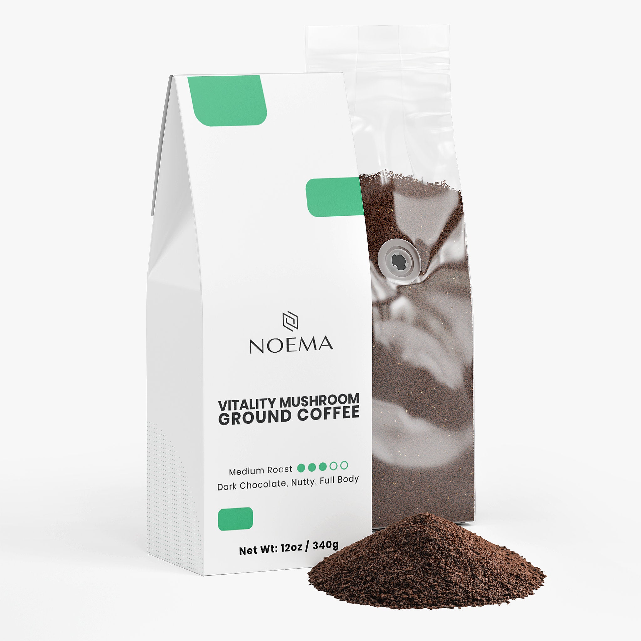 Vitality Mushroom Coffee (Medium Roast)